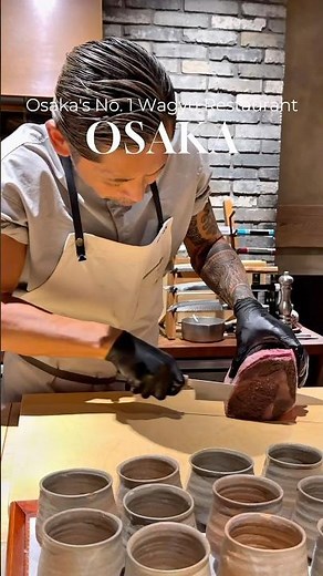 The Best Wagyu Restaurant in Osaka🐂
