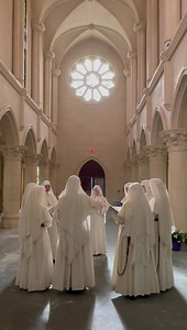 The beautiful chant of the Easter Sequence, “Victimae Paschali Laudes”. | Sisters of St. Thomas Aquinas