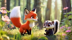 Fox and Skunk AI Video Workflow