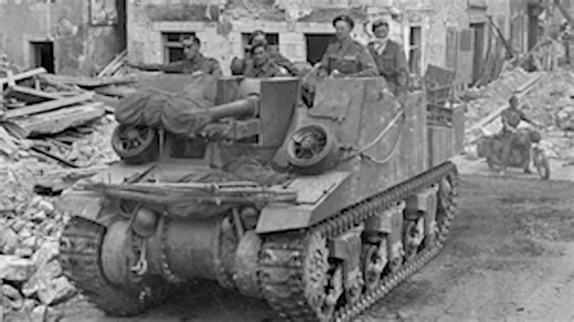 A closer look inside the Sherman 105 tank used in World War Two