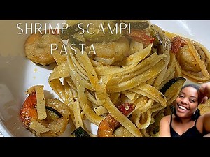 HOW TO MAKE AN EASY SHRIMP SCAMPI PASTA