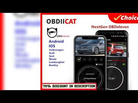 A must-have product #OBD eleven OBD11 NextGen Ultimate/Pro Optional Obdeleven pro for Volkswagen B