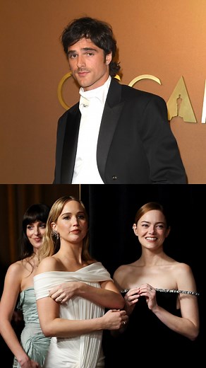 Jennifer Lawrence, Emma Stone y Dakota Johnson unidas como un trío imparable o Jacob Elordi con su elegancia al habitual han brillado en la alfombra de los Governors Awards, los llamados Oscars Honoríficos. Las grandes estrellas de Hollywood han derrochado glamour en una noche donde se han celebrado las grandes leyendas del cine 🎬👏🏽❤️ #arianagrande #dakotajohnson #jenniferlawrence #jacobelordi #governorsawards | REVISTA CINEMANÍA