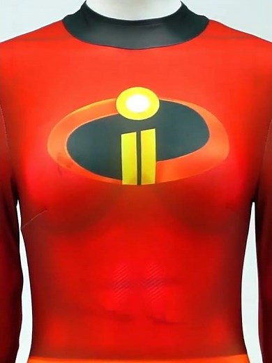 Takerlama Elastigirl Helen Parr Bodysuit Mask Incredibles 2