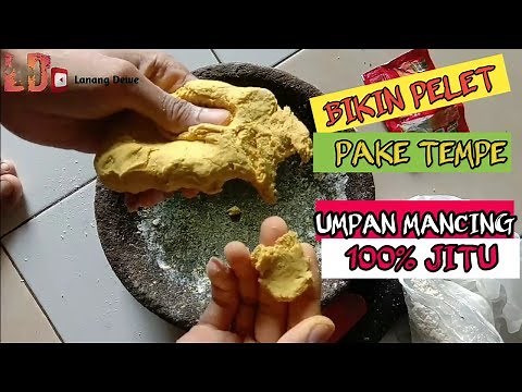 Resep pakan pelet buat mancing ikan disungai Umpan jitu 100%