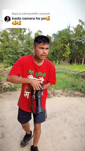 Reply to @ridimakarki19 Canon EOS DSLR -- Digital single-lens reflex Yo camera📷️ Le best photography videography Garna sakin x🙏
