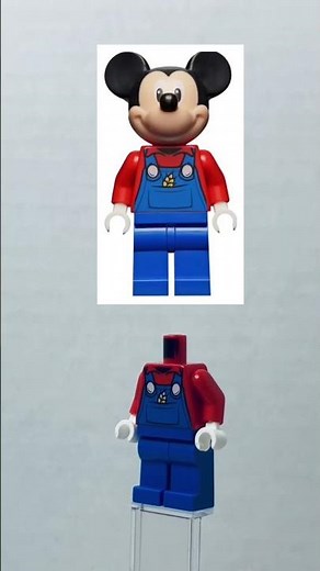 How to Make a Custom LEGO Mario and Luigi Minifigure #lego #mario #luigi #mariomovie