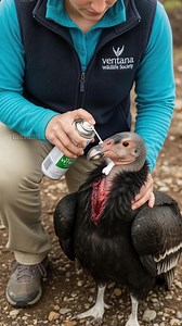 Marine Biologist Saves Stranded Condor From Poachers! #wildlife #rescue #animals | Vu Stories