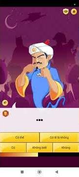 Thử thách chiến thắng trò chơi thần đèn AKINATOR