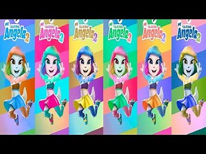 Colors Reaction My Talking Angela 2 New Update 2021 - Android iOS Gameplay HD