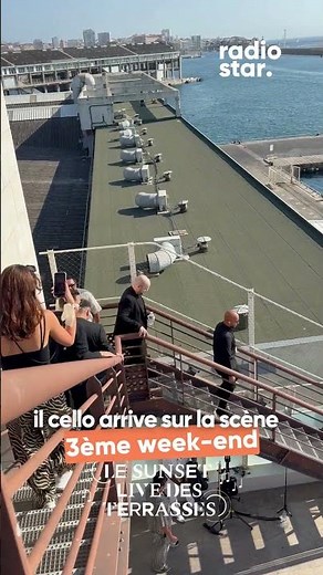 Il Cello arrive sur la scène des Sunset Live des Terrasses