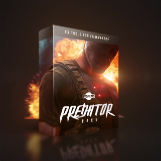 106K views · 349 reactions |  The BLOODIEST VFX Pack we've ever made! The PREDATOR Pack is a perfect fusion of action, sci-fi, and horror. Thermal detonations. Plasma weapons. Explosive blood effects. The PREDATOR Pack comes loaded with 380+ unique VFX assets that will make your audience’s blood run cold. Simply drag and drop these effects into your project and start creating the epic films you’ve always dreamed of. | Bigfilms | Facebook