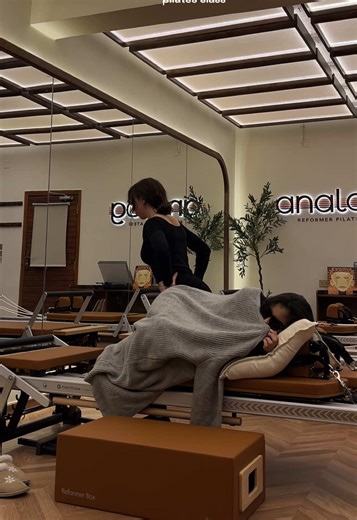 Morning Pilates Class with Your Enthusiastic Friend