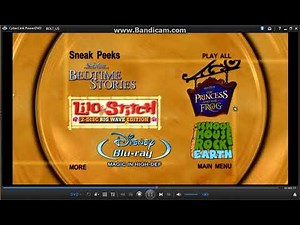 Sneak Peeks Menu (Bolt 2009 DVD)