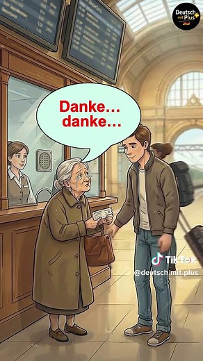 Deutsch A1 Dialog: Bahnhof Alltagsgespräch