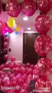 Another Surprise Room Decor Done By Team Birthday Bash #Surprise #Services #Birthday #Celebrations #Party #Room #Decor For Booking 0303-4027277 | Birthday Bash
