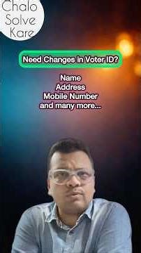 ECINet mobile app Voter ID details update kaise kare? #viral #shorts #eci #voterid #sir