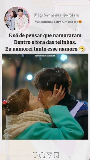 47K views · 732 reactions | | Weightlifting Fairy Kim Bok Joo - kdrama (2016) Eu namorei tanto mais tanto tantoooooo esses dois , um Dorama gostosinho de assistir. Eles foram incríveis e mega apaixonados, tanto que viveram esse amor na realidade. Osts perfeitas❤️ @admvibora #dorameiras #doramas #kdrama #fy #reels | Dorameiras Iludidas | Facebook