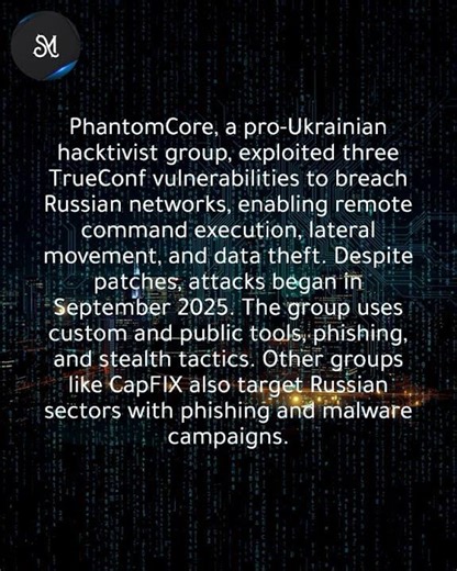 PhantomCore exploits TrueConf flaws to infiltrate Russian networks