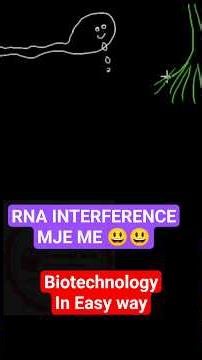 RNA Interference| Biotechnology Class 12 #neetpreparation #biotechnology #class12boardexam2025