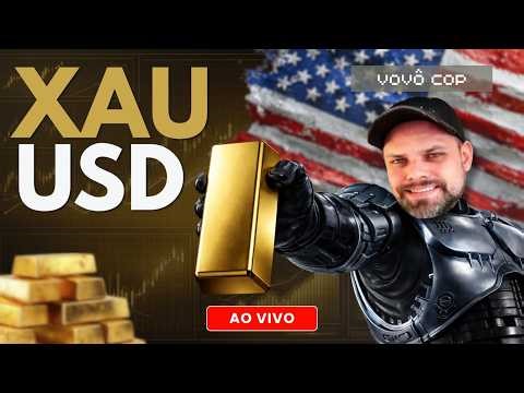 XAUUSD AO VIVO - 09.04.2026 : Como operar no Forex usando MT5 (MetaTrader 5 Live Tutorial)