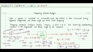 Control System No. 29 | Frequency Response Analysis