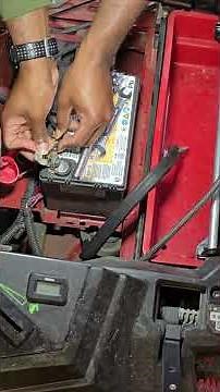 Toro Zero Turn Mower Battery Change/Upgrade Tractor Supply #Traveller #battery #toro #tractorsupply