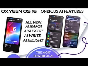 OxygenOS 16 update with AI Features will blow your mind