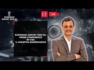 Chief Economic Adviser V. Anantha Nageswaran presents the Economic Survey 23-24 ahead of the Budget