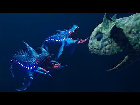 Void bloop and void julia beast vs maturin | sea monsters animation part 2