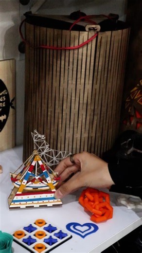 37 reactions | Celebrating Mawlid al-Nabi ✨ Made step by step in Fab Lab with laser cutting, painting, and assembly... | Fab Lab Egypt | Facebook