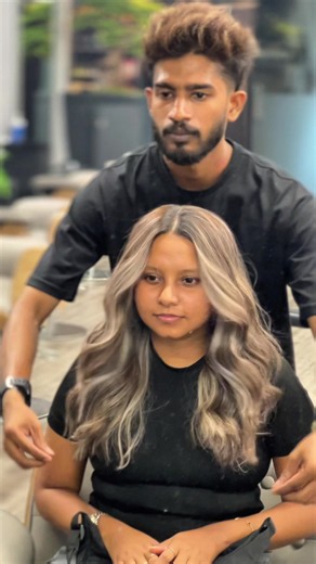 ✨ White Ash Blonde Perfection 🤍 Cool tones, flawless blend, and a stunning transformation. #WhiteAshBlonde #HairTransformation #WhiteAshBlonde #LadiesHaircut #HairTransformation