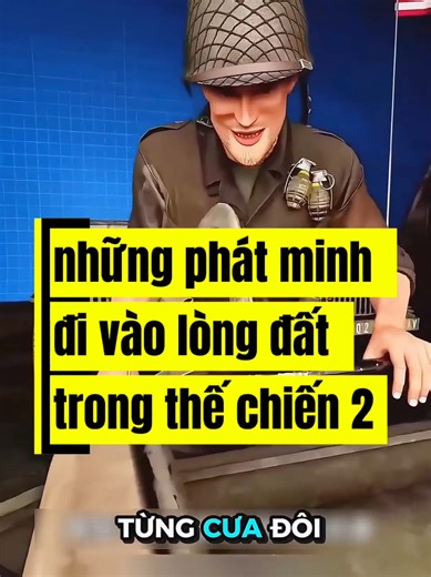phát minh đi vào lòng đất