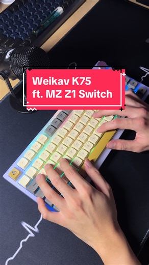 Weikav K75 Budget Keyboard Review: RGB & Tri-Mode