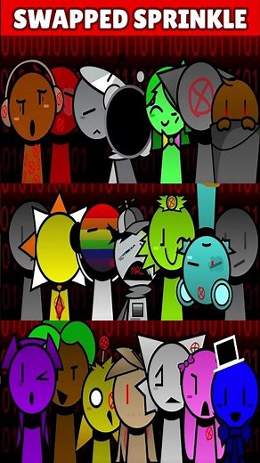 Incredibox Sprunki Swapped Sprinkle *MIX VERSION*