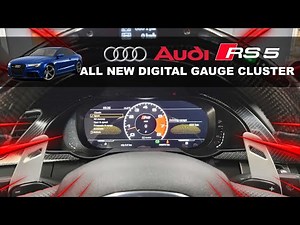 UPGRADING The New OEM Fit Digital Dashboard Gauge Cluster for AUDI A4 S4 RS4 A5 S5 RS5 | 4x4Shop.ca