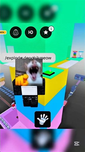 ADMIN TROLL OBBY🤣 #funny #shorts #robloxtower