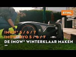 De iMOW® winterklaar maken - STIHL iMOW® robotmaaier