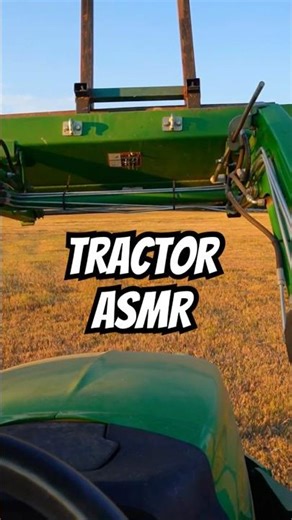 Tractor ASMR | Bucket Attachment Up and Down (No Talking, #Shorts)