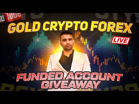 YOUTUBE LIVE "Gold, Crypto & Forex Market Forecast | Sponsored by Tickmill 🌟"