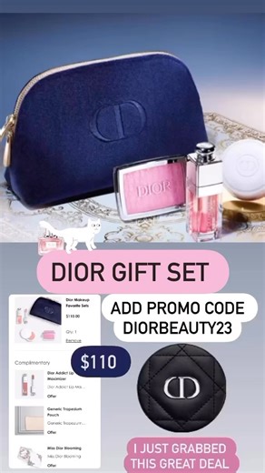 3.1K views · 141 reactions | Dior holiday gift sets 2023 and this one comes with extra gifts. Linked in my stories and my bio  hoping your having a wonderful weekend. Add an extra promo code to this $110 set for even more #diorholiday #diorholiday2023 #diorgiftsets #diorgiftwithpurchase #diorpromocodes #diorpromocode | Jenniferlovescouture | Facebook