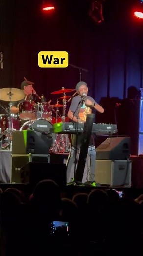 War live performance at the rhythm city Casino ￼ Cisco kid #funk ￼