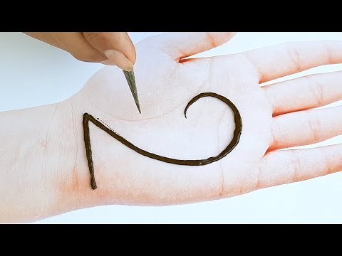 Latest beautiful,stylish and easy mehendi designs for front hands/Simple Henna designs 2024