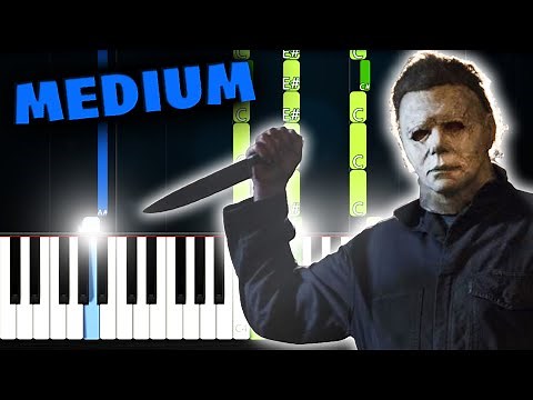 HALLOWEEN THEME - Piano Tutorial (MEDIUM) by PlutaX