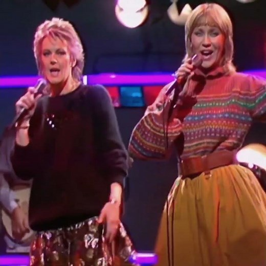 ABBA 4K: Under Attack (Swedish TV 1982) #shorts4k #shaymcn
