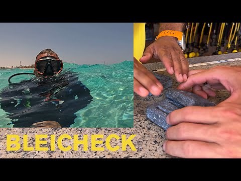 Einfach die richtige Bleimenge beim Gerätetauchen bestimmen?