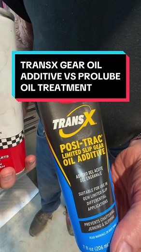 TransX Gear Oil Additive vs ProLube Oil Treatment Comparison