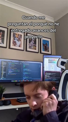 Yo inventando excusas por que no termine el proyecto a tiempo 😂