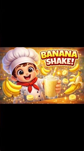 Yummy Banana Shake 🍌 Baby Chef Cooking Video