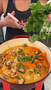 43K views · 234 reactions | You'll love this coconut curry wonton soup Olivia uses oil, onions, garlic, curry paste, soy sauce, coconut milk, chicken broth, mini wontons, sugar, mushrooms, carrots, lime juice and cilantro to make a yummy dish. This original video was produced by Network Media LLC and Olivia | Spill The Fun | Facebook